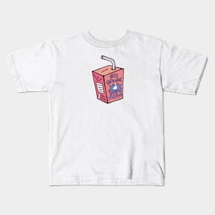 Silly Goose Juice Retro Pink Kids T-Shirt